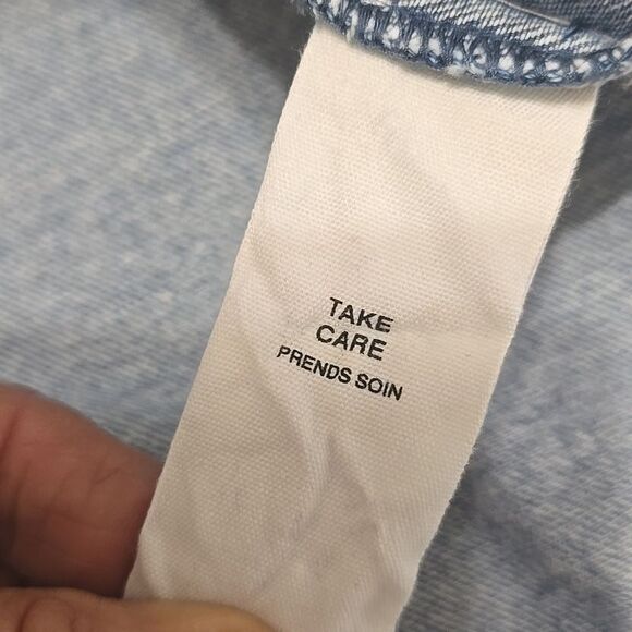 Anthropologie Avec Les Filles Jean Jacket L - Picture 9 of 10